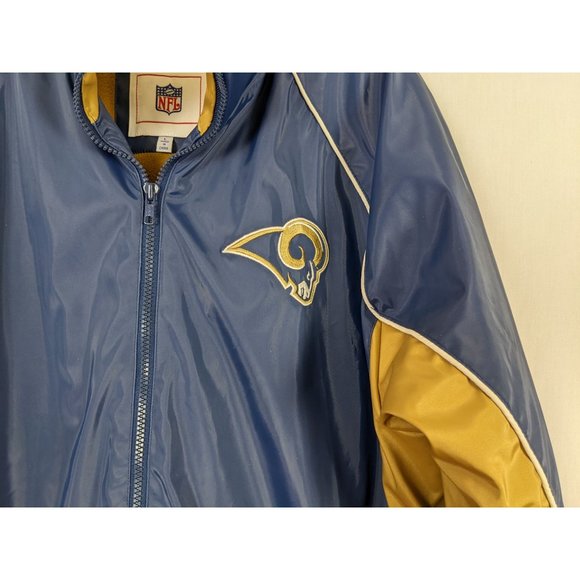 Vintage NFL G-III Apparel St. Louis‎ RAMS zippered jacket size L - Picture 6 of 12